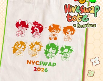 FÖRBESTÄLLNING | Homestuck Hiveswap NYCstuck Canvas Tote Bag