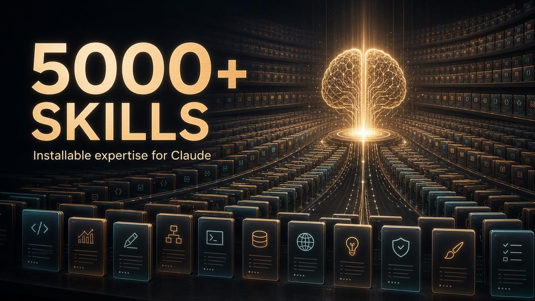 5000+ Claude AI Skills Bundle | Installable Expertise (digital Download ...