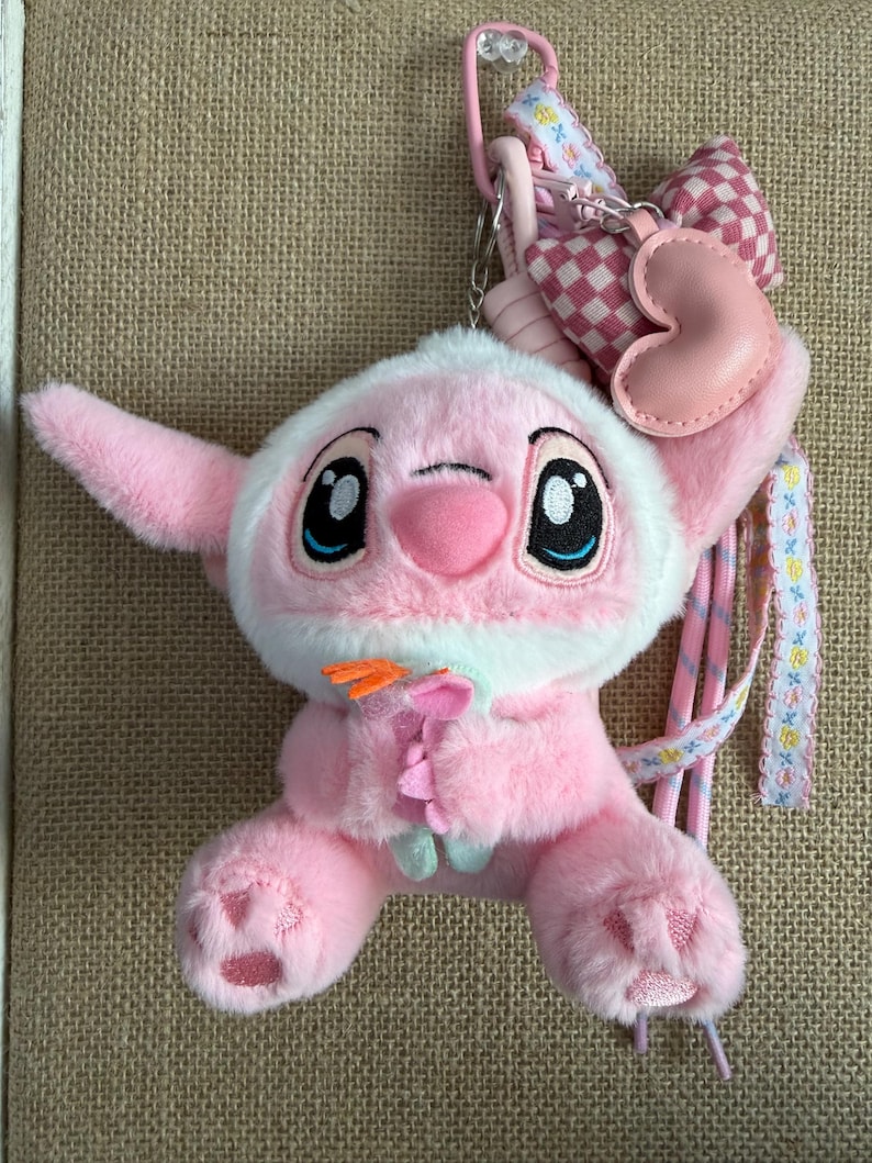 Disney-inspirerad ängelinspirerad plyschväska! Väska med bling-motiv! bild 1