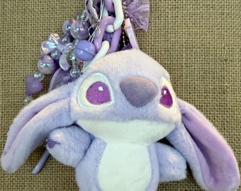 Stitch inspired Bag Charm! Purse Bling!