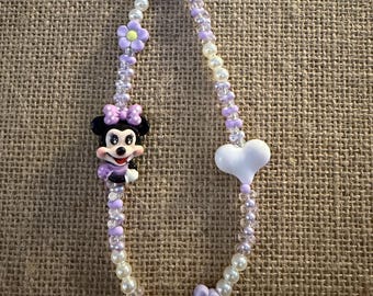 Minnie Mouse inspired phone charm! Bag charm! Purse bling!