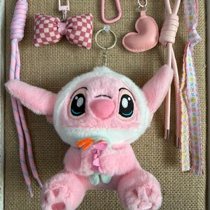 Disney-inspirerad ängelinspirerad plyschväska! Väska med bling-motiv! bild 3