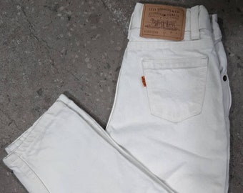 White Tab Levis - Etsy