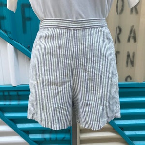 1950s Cotton Seersucker Shorts