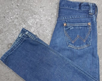 Rare Kid's 1950s Wrangler Blue Bell Sanforized Denim Jeans sz. 5
