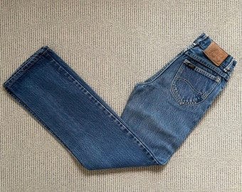 Vintage 1970s/1980s Kid's Lee Riders Straight Leg Denim Jeans - Tag size 10 Reg W: 23"