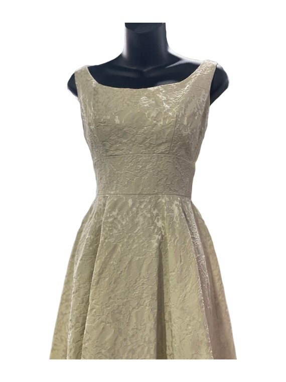 1950s Jonny Herbert Original Cocktail Dress - 25"… - image 3