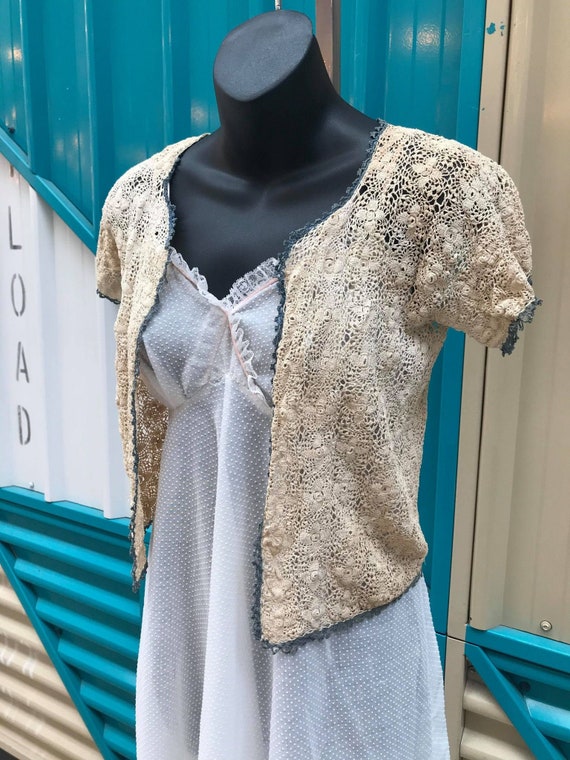 Early 1900s Edwardian Lace Bolero