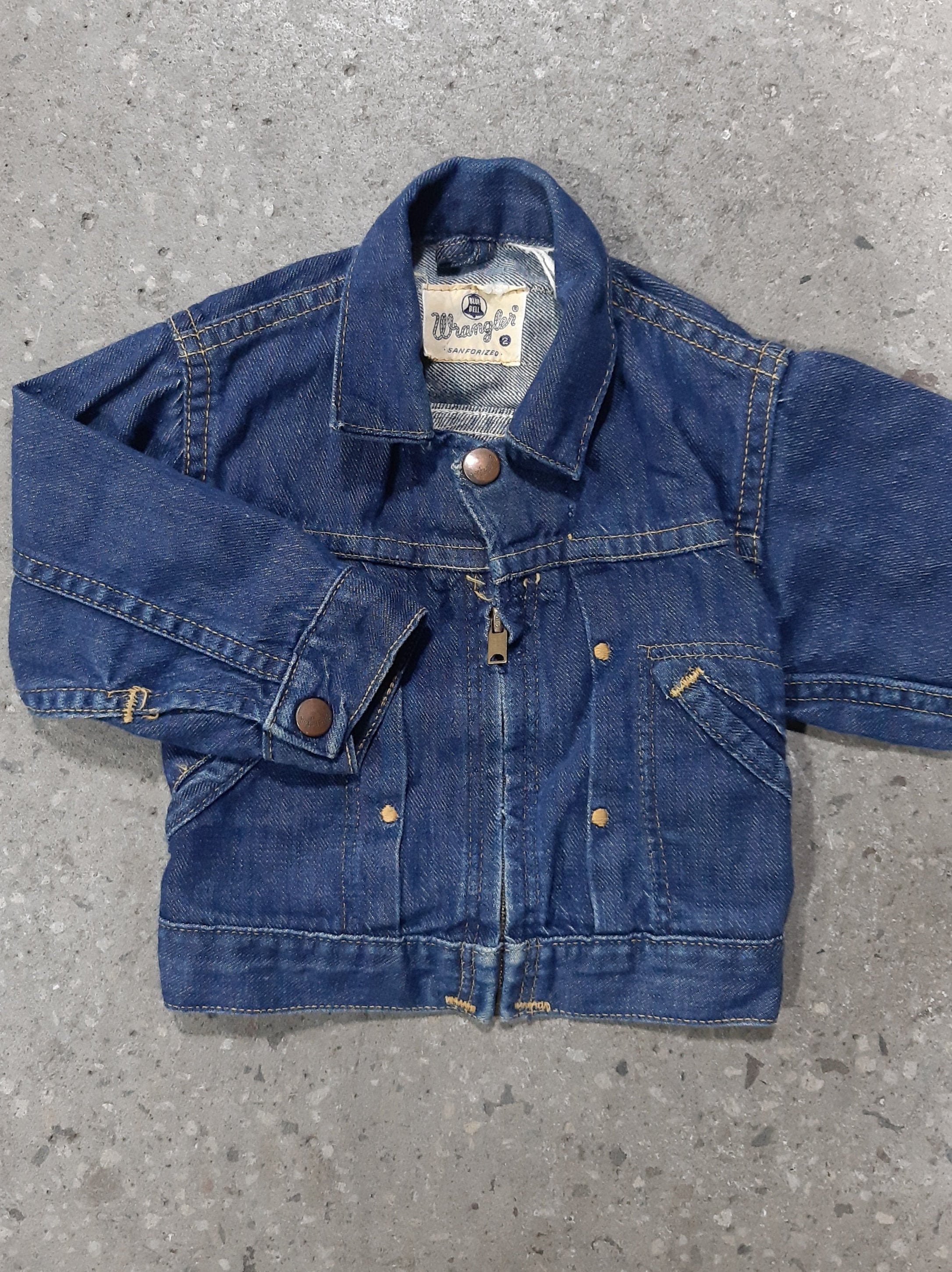 Rare Kid's 1950s Wrangler Blue Bell Sanforized Denim - Etsy Hong Kong