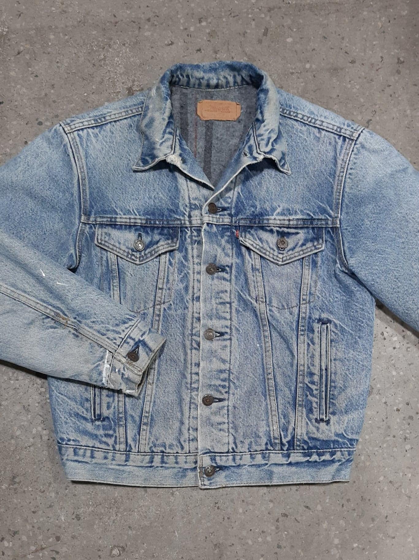 Vintage Levis Blanket Lined Denim Jacket Made in U.S.A - Etsy