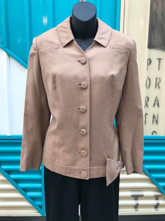 1940s "Moordale Junior Suits" Camel-Coloured Wool
