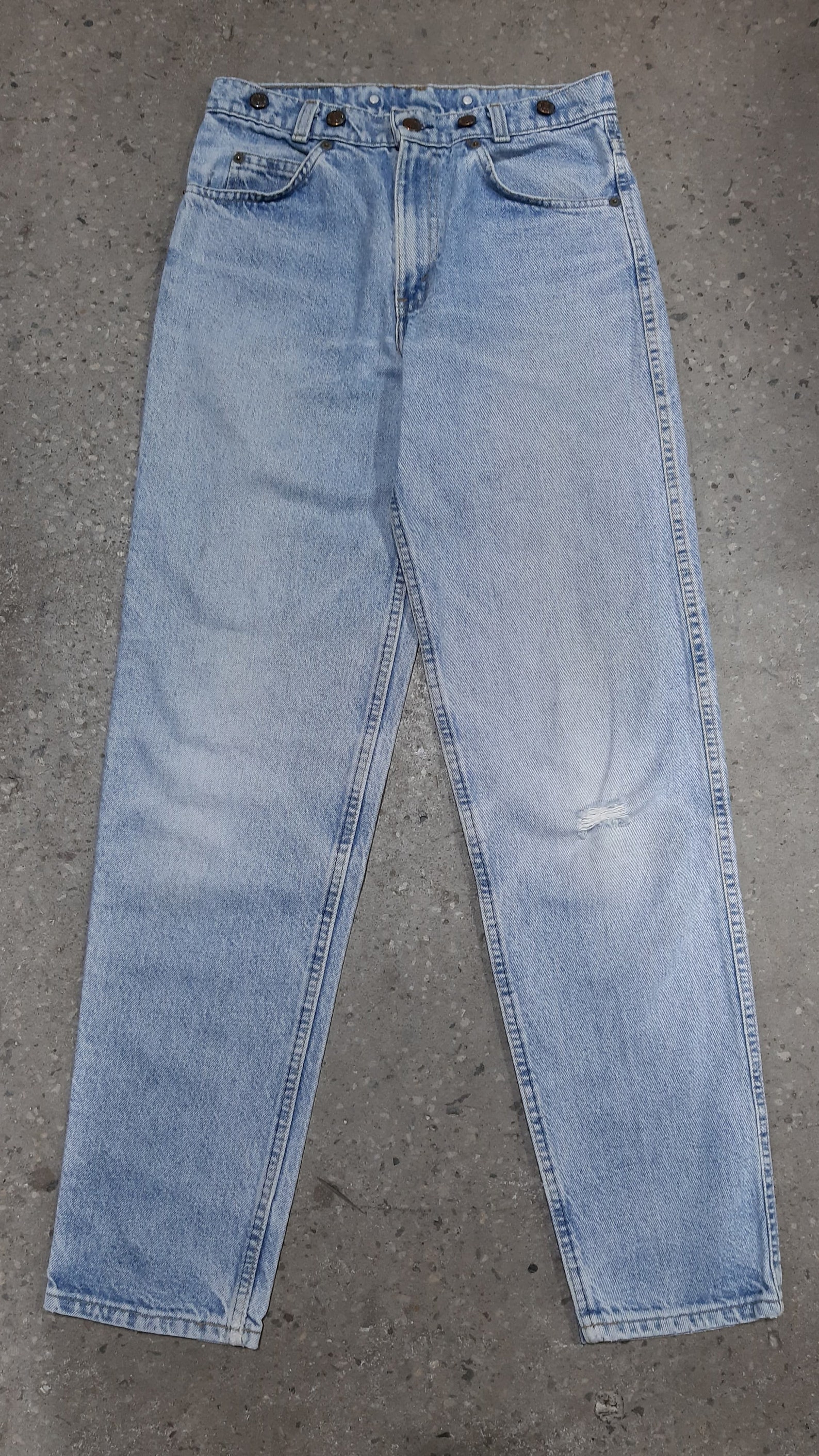 Rare Vintage 1980s Stonewash Levis Denim Jeans With Suspender - Etsy