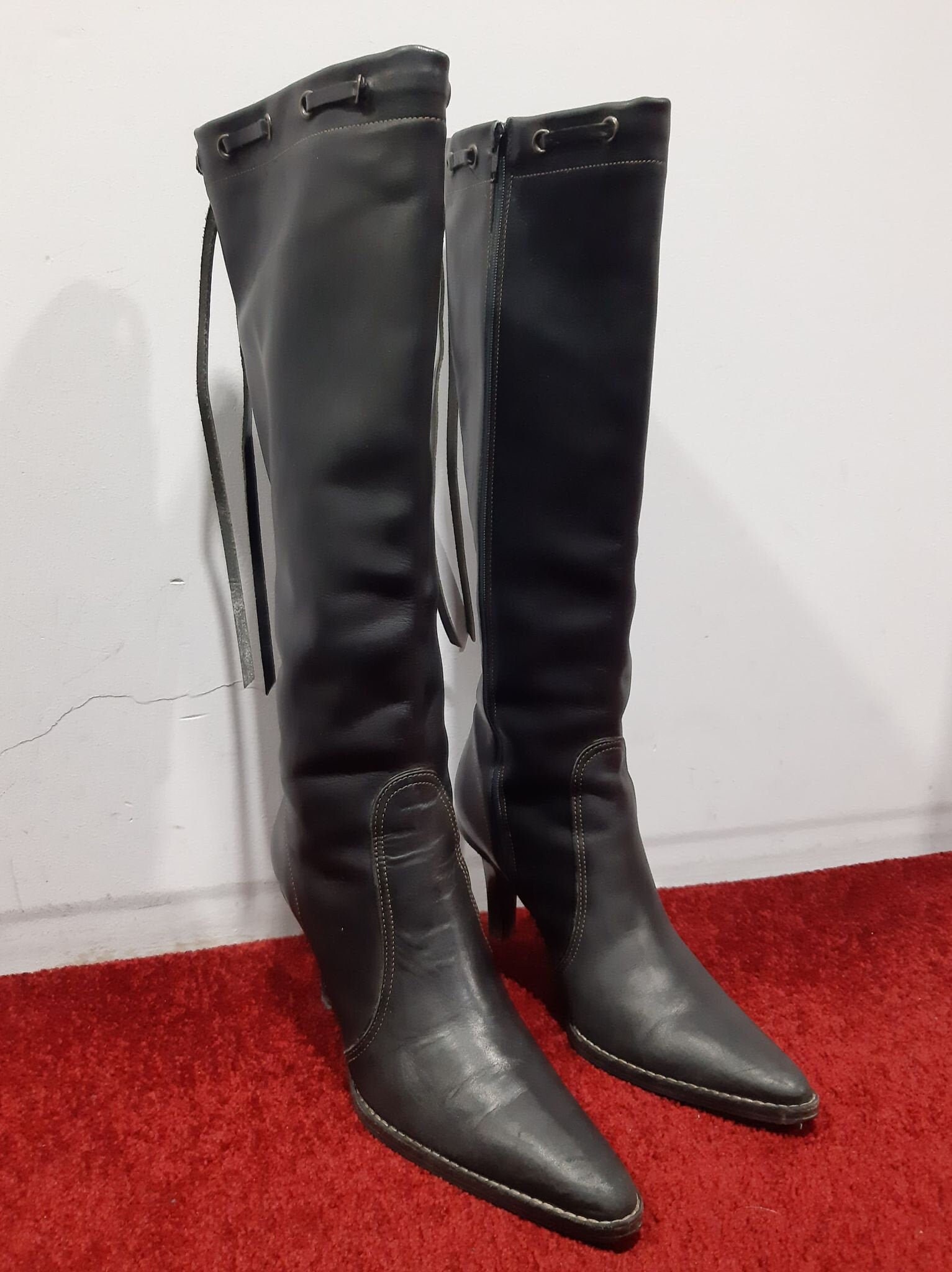 vintage coach boots