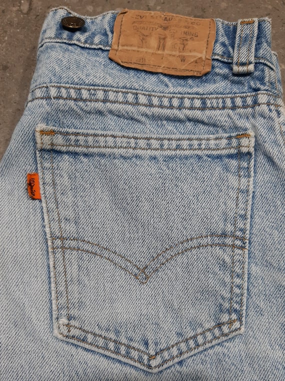 Rare Vintage 1980s Stonewash Levis 