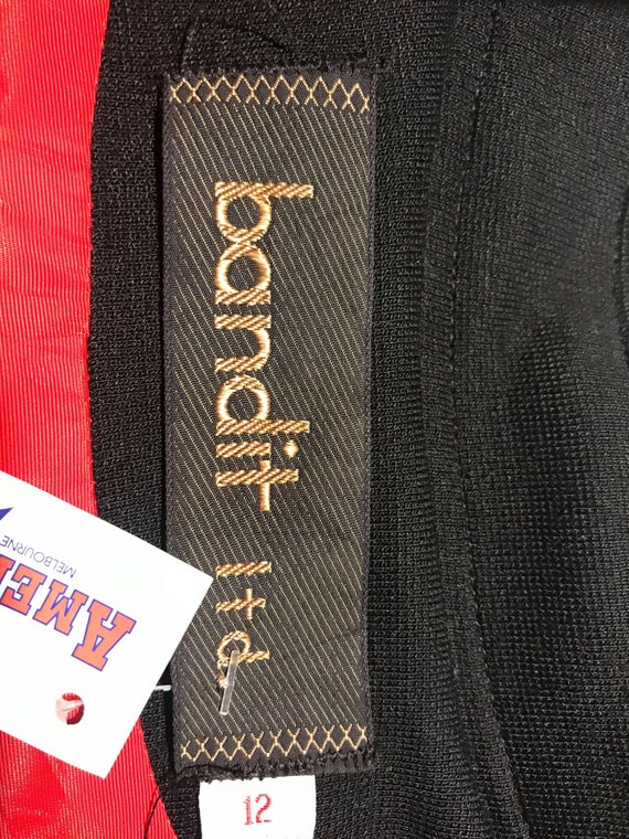 1970s "Bandit Ltd" Double-Knit Cropped Jacket - image 5