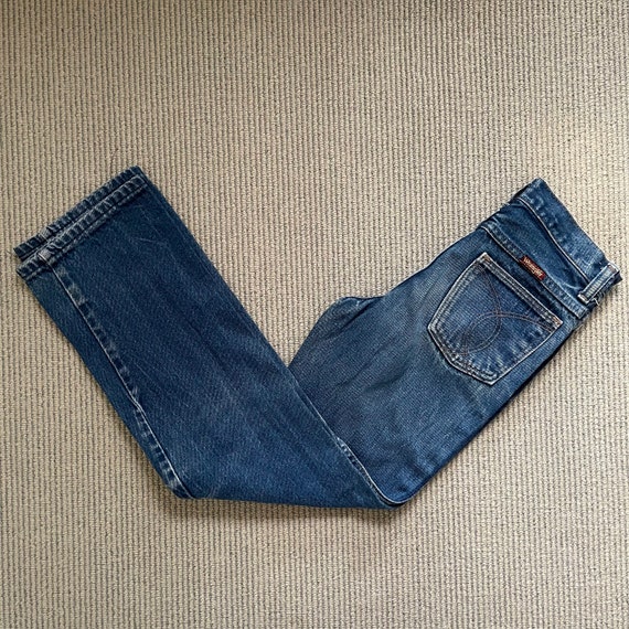 Kid's Vintage Wrangler Denim Jeans Tag Size 12 W: 24 