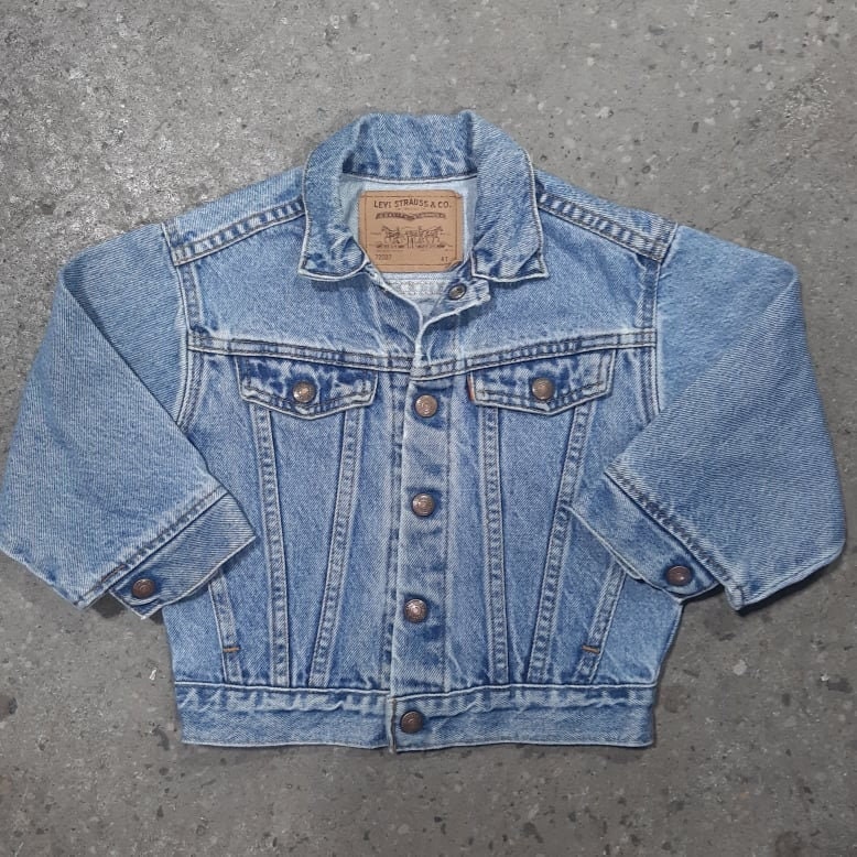 Kid's Vintage 90s Little Levis Orange 