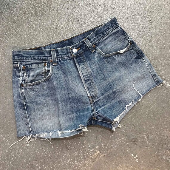 Vintage Levi's 501 Denim Shorts 34" Waist