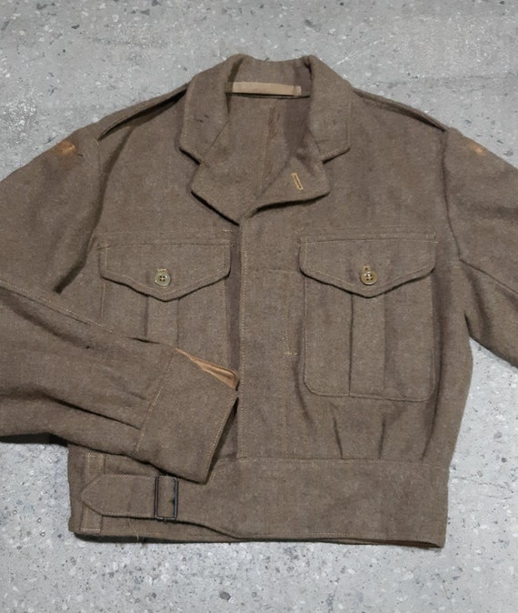 Rare Vintage Military 1962 Battledress Blouse 1949