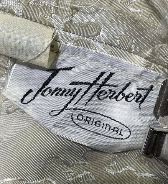 1950s Jonny Herbert Original Cocktail Dress - 25"… - image 5