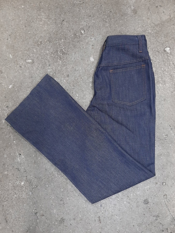 1970s JC Penney Dead-stock Denim Bell Bottoms Made