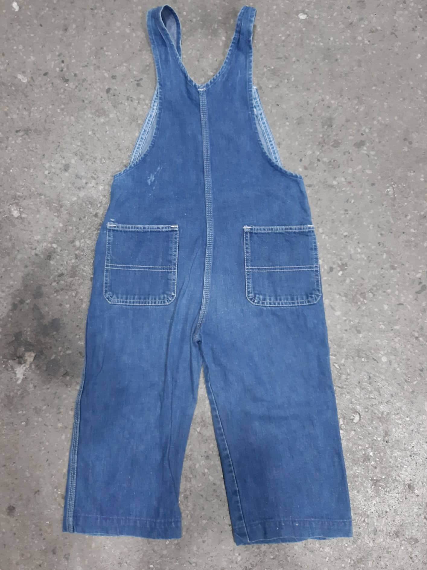 Kid's Vintage Liberty Long Denim Overalls Made in U.S.A Sz. 10 Etsy