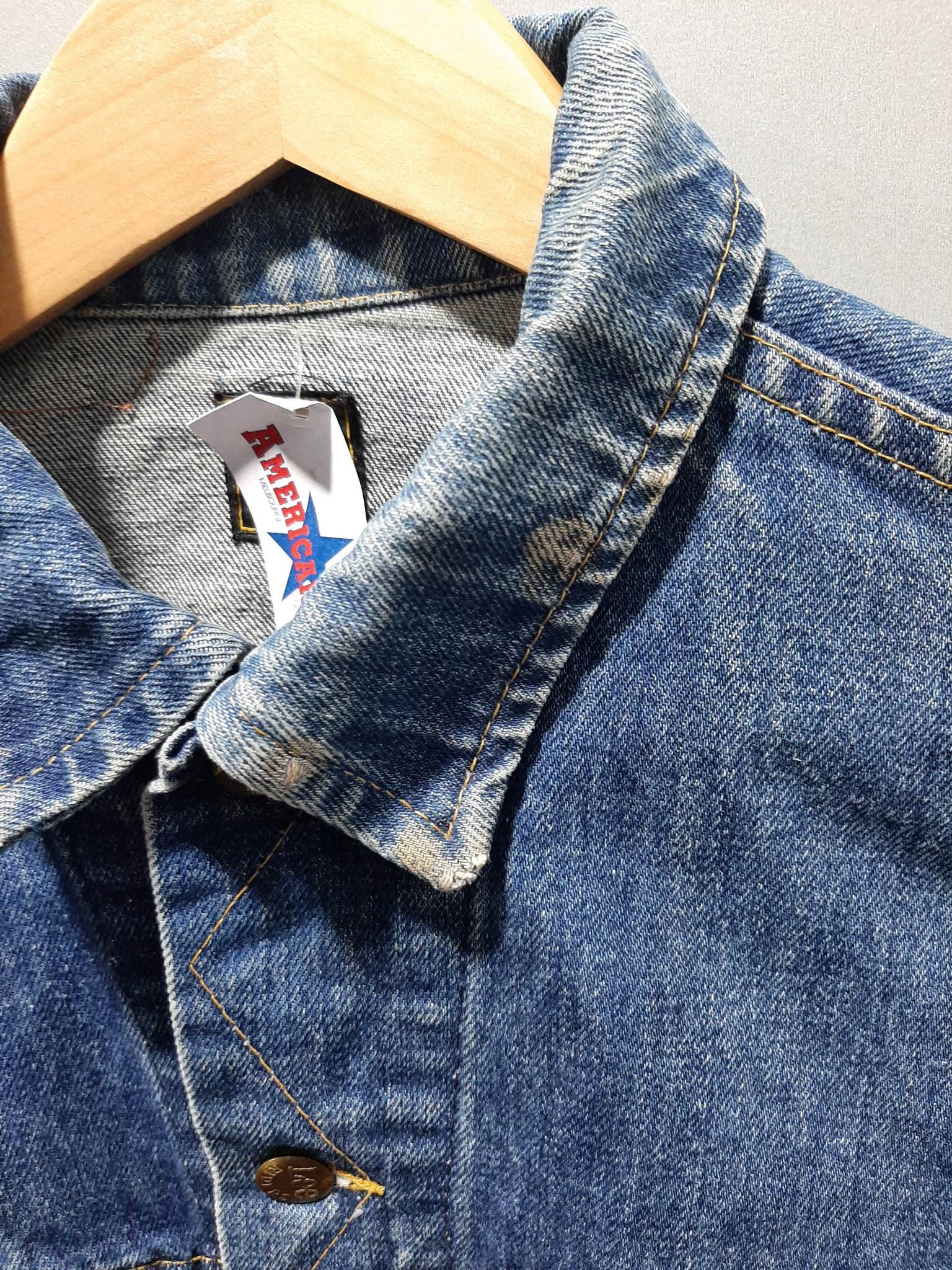 80’s vintage USA製 Lee denim jacket 220J 80's Lee 220-J Indigo Denim Jacket 110-J MADE IN U.S.A. 80