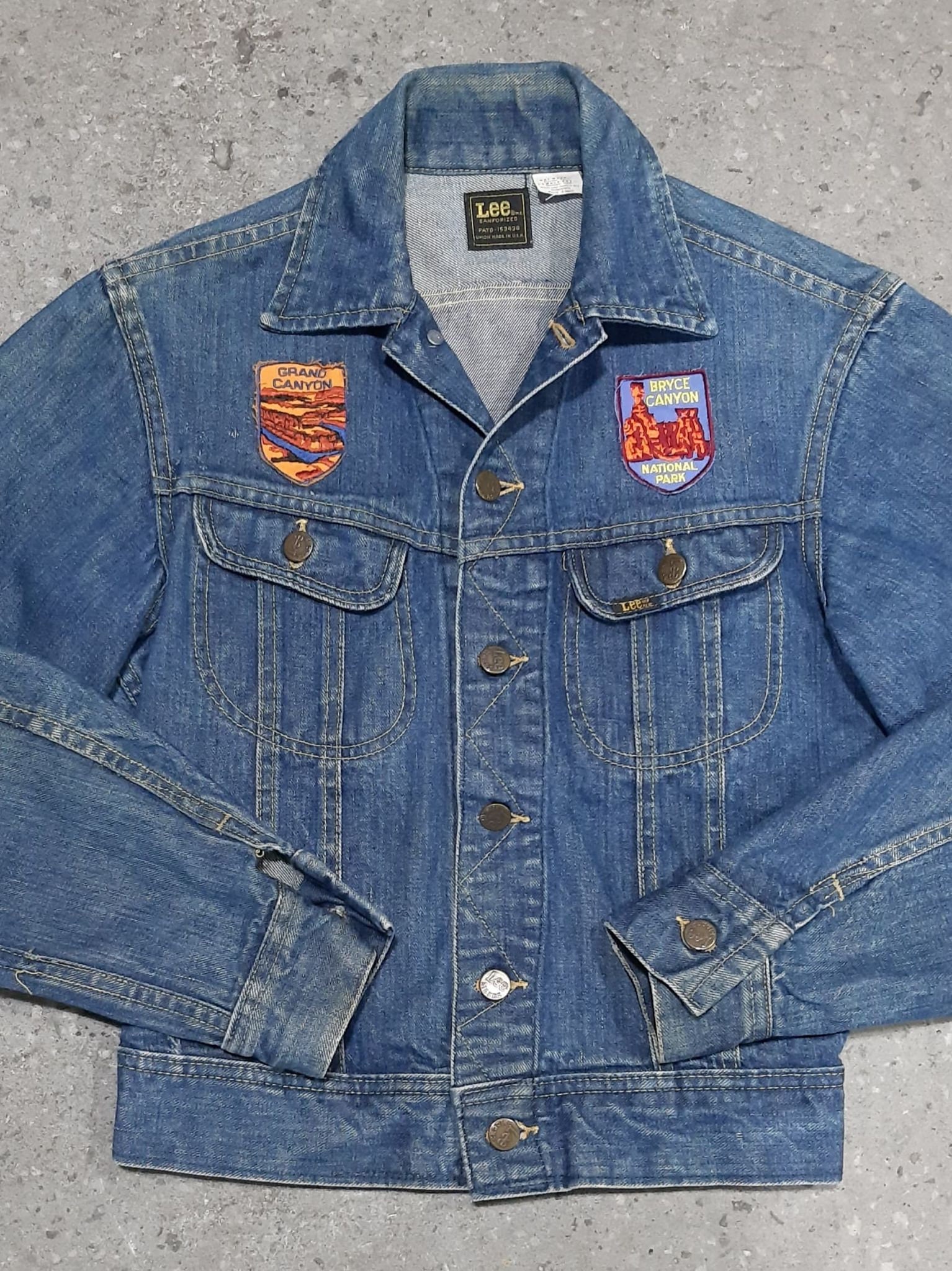 Rare Vintage 1970s Lee Denim Jacket 