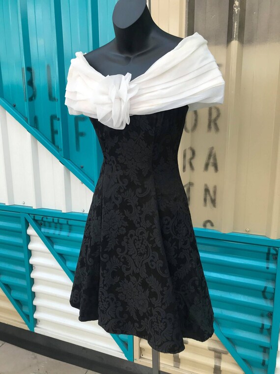 black gunne sax dress