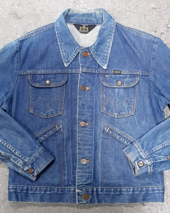 1960s Vintage Maverick Blue Bell Denim Jacket