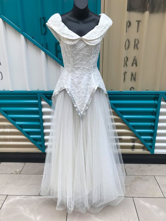 1950s "Emma Domb" Ball Gown Wedding Dress