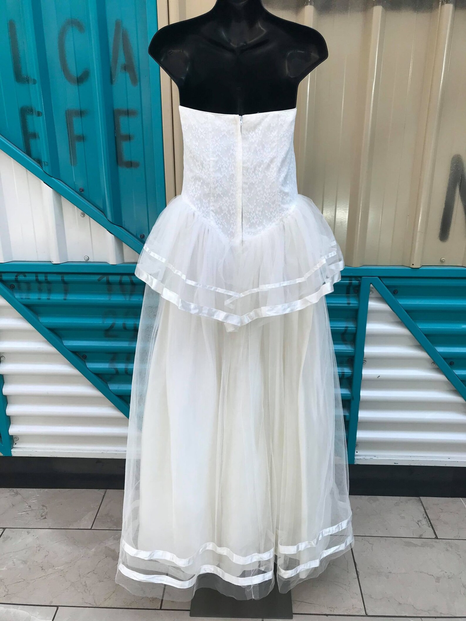 Vintage gunne Sax by Jessica Mcclintock Strapless Wedding Dress 29 ...