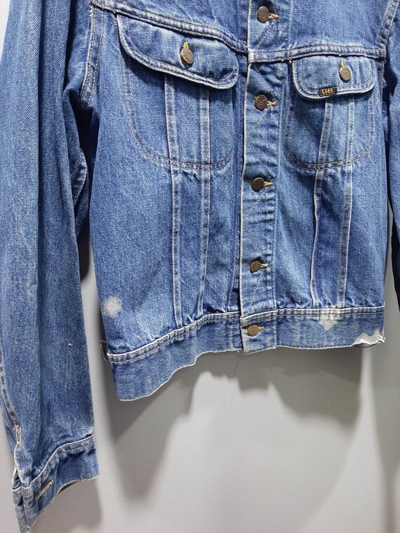 80’s vintage USA製 Lee denim jacket 220J Lee - 220-J Denim Jacket with U.S. Air. Force Patches