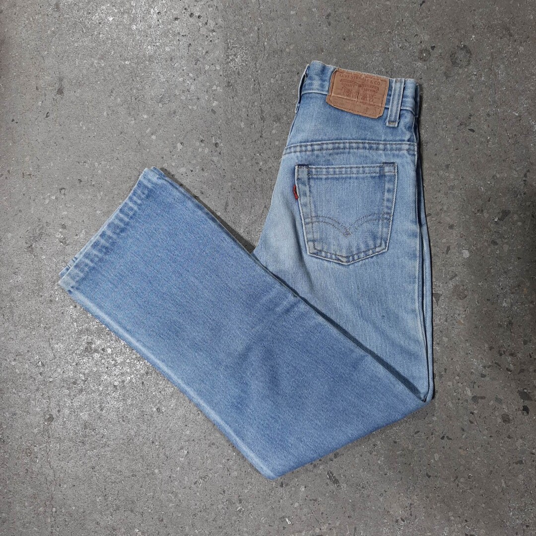 Rare Student Levis 717 Straight Leg Jeans Made in U.S.A W 25 Etsy
