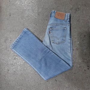 Rare Student Levis 717 Jeans de pierna recta Hechos en EE. UU. Ancho: 25&quot;
