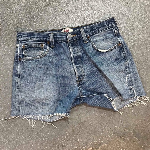 Vintage Levi's 501 Denim Shorts 34" Waist