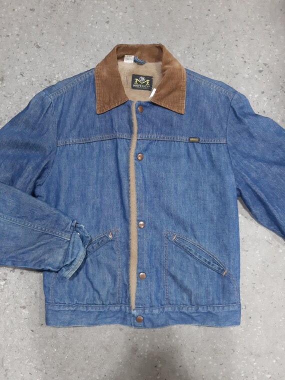 Rare 1960s Maverick Blue Bell Denim 