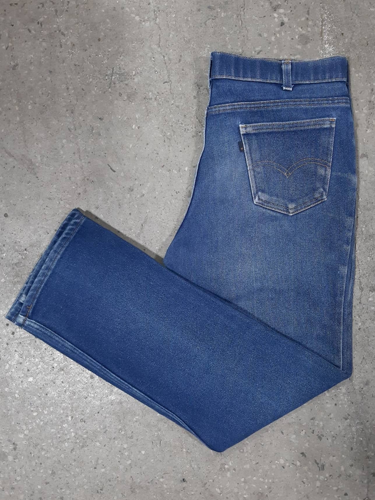 Rare 1970s Vintage Levis 'with a Skosh More Room' Made in U.S.A Jeans W ...