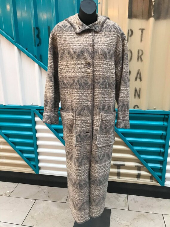 Amazing Vintage "Woolrich" REVERSIBLE Wool Blanket