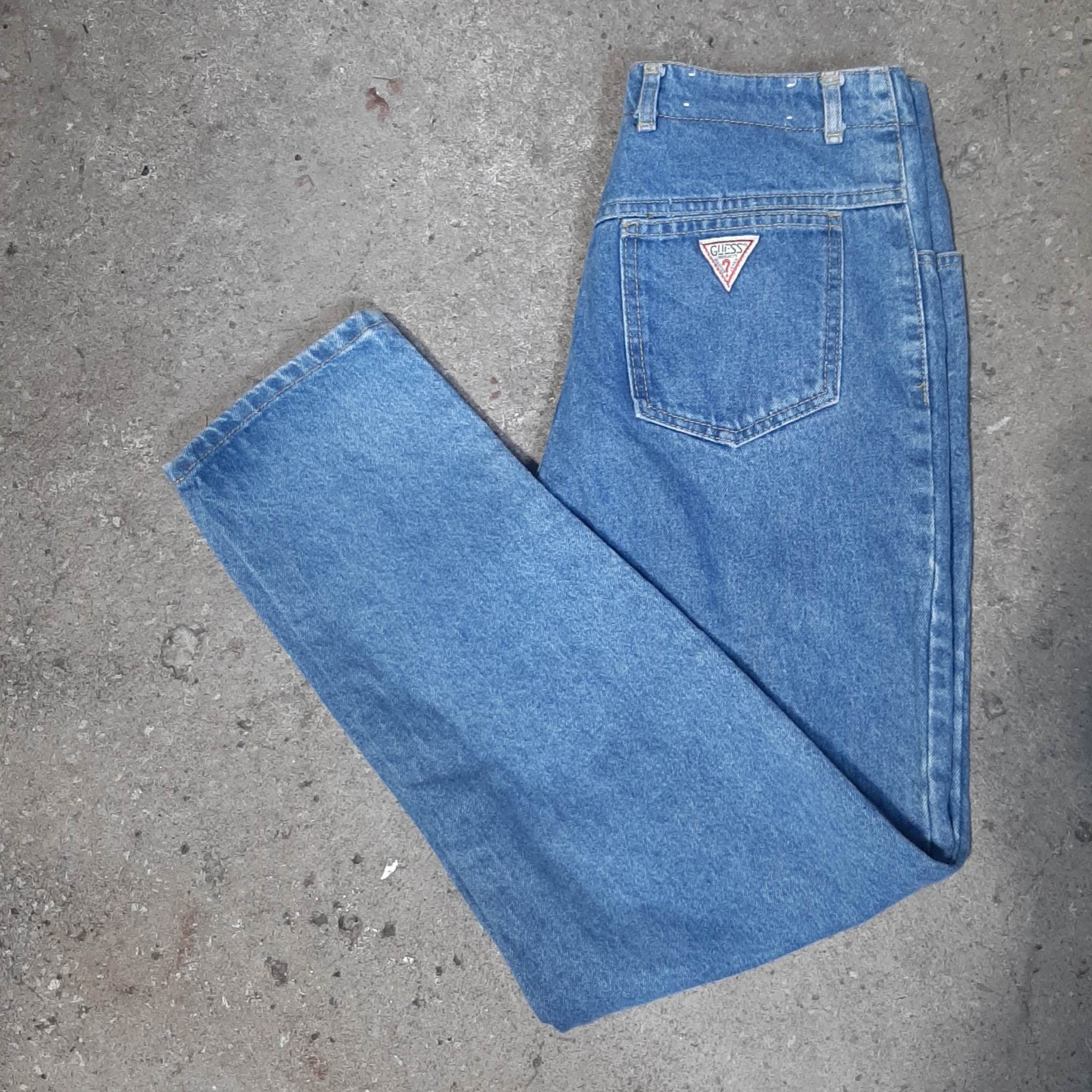 Vintage 80s/90s George Marciano for Guess Blue Denim Button Fly 