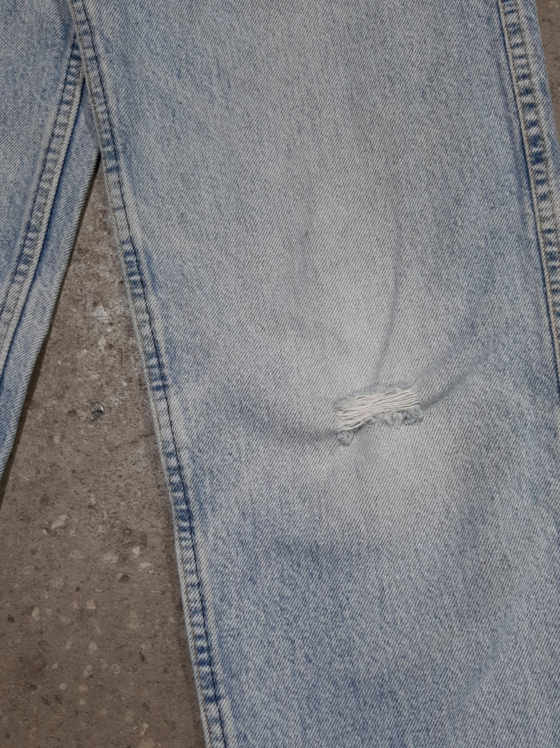 Rare Vintage 1980s Stonewash Levis Denim Jeans With
