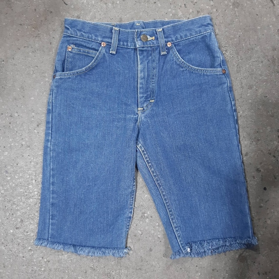 Vintage Lee Riders Long Denim Shorts Made in U.S.… - image 1