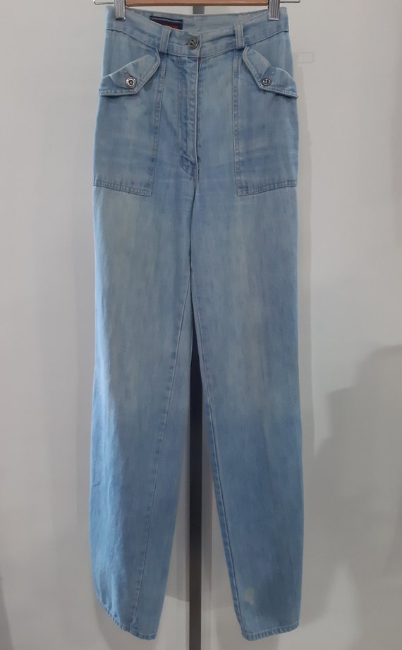 1970s Foxmoor Denim Bell Bottom Flares