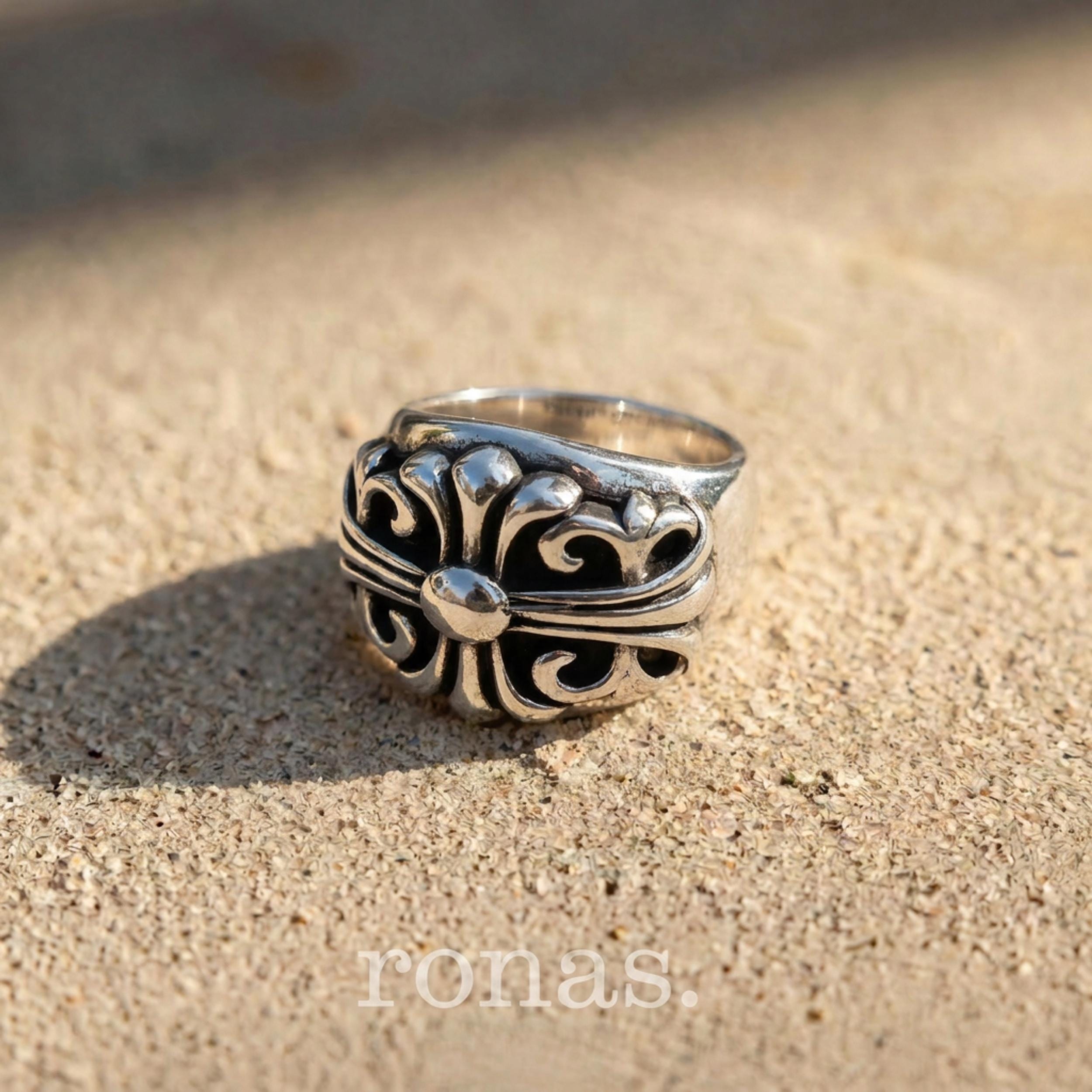 Chrome Hearts Keeper Ring - Etsy Canada