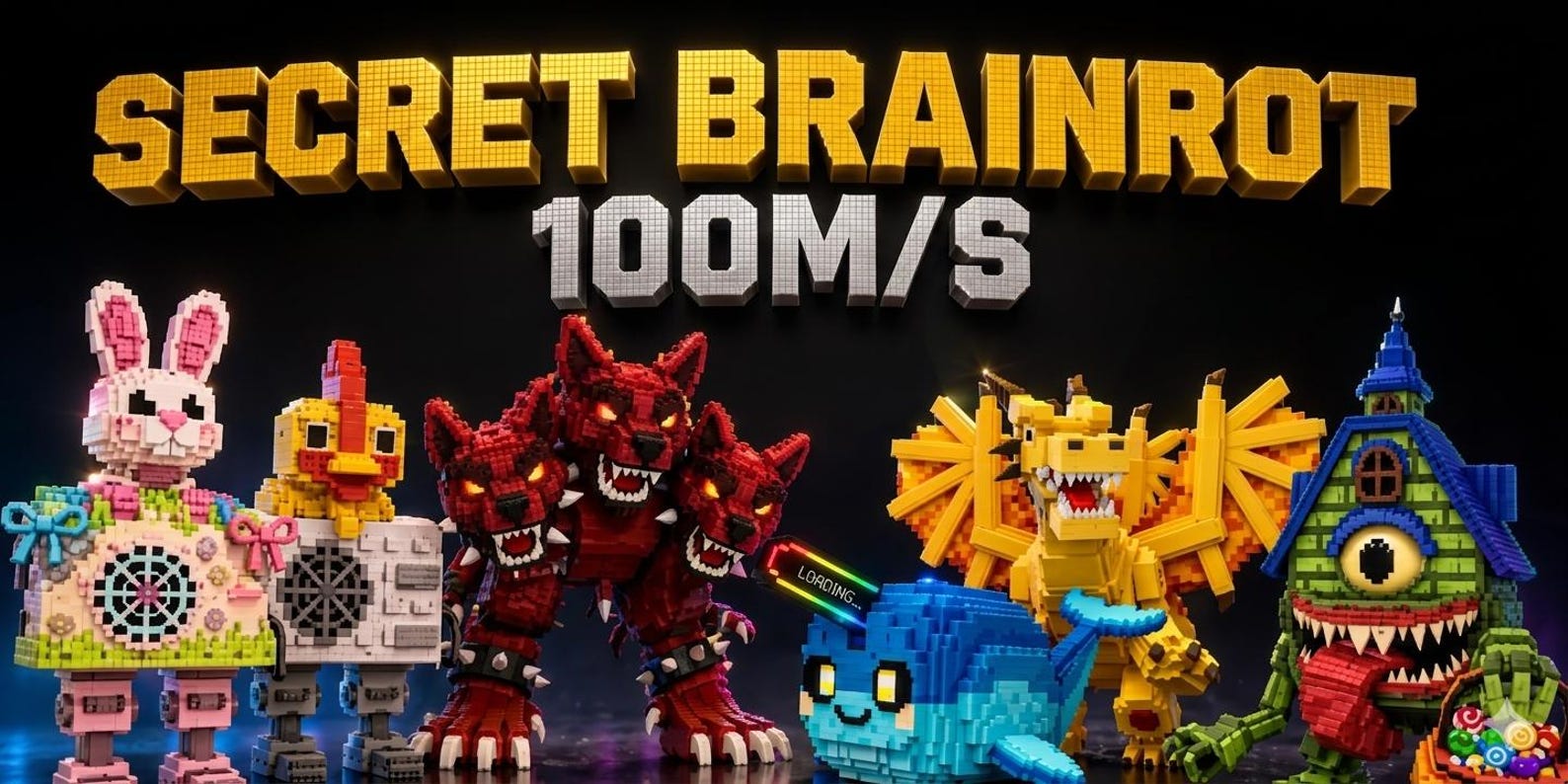 Mini Random Brainrot 100M/S+ Random Brainrot | Steal A Brainrot | ROBLOX | Instant Delivery ...