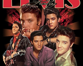 Elvis el rey png Joven Elvis Presley png Tributo Ídolo del rock and roll Una canción exitosa por el dinero Estados Unidos Cantante compositor leyenda