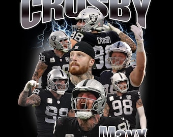 Archivo PNG de Maxx Crosby, Arte (Descarga digital)
