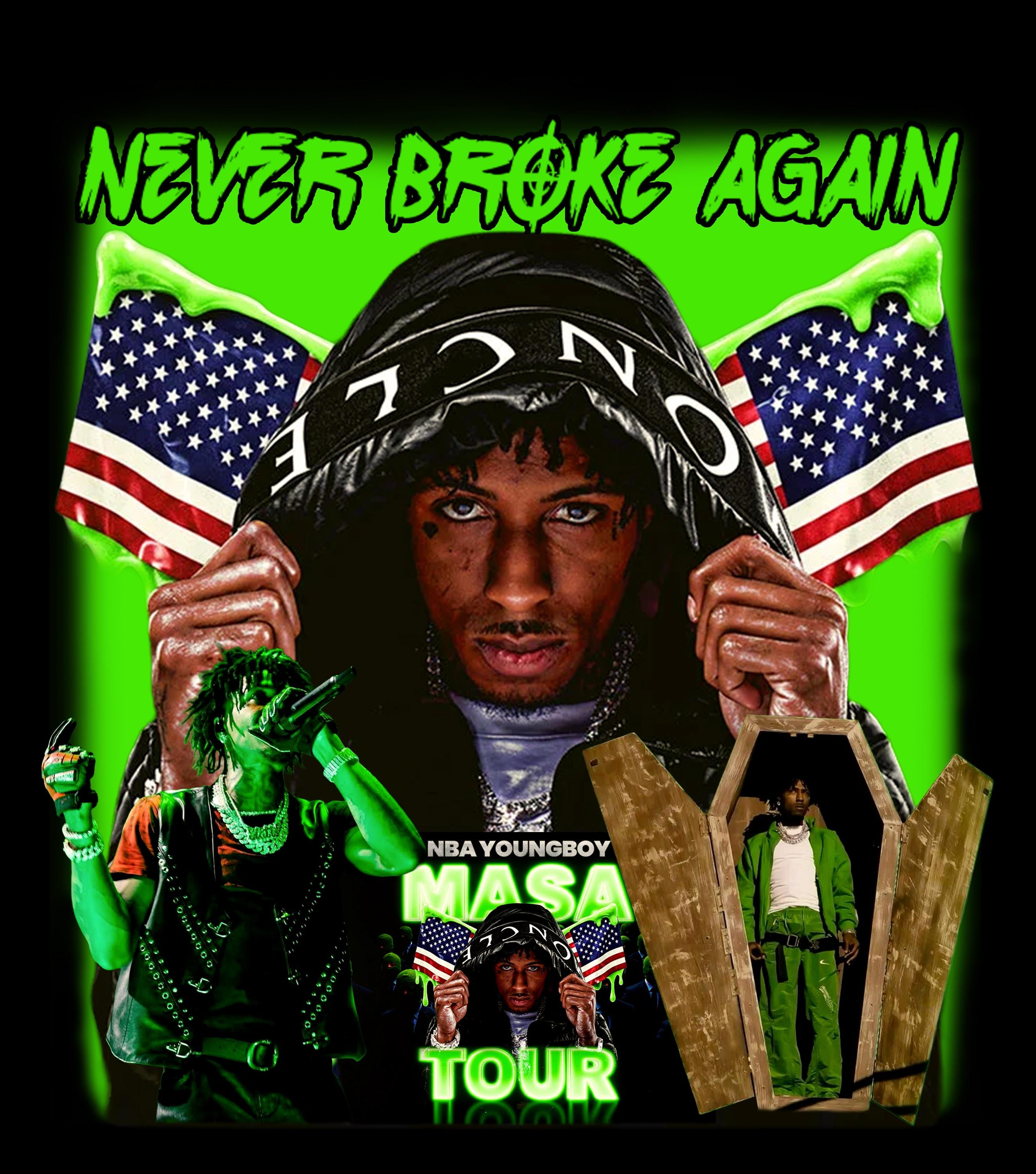 Nba Youngboy Svg 2025 Tour - Etsy