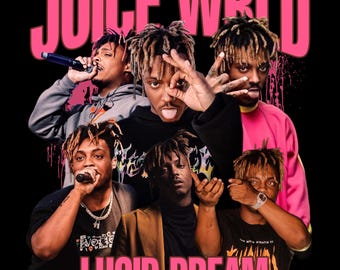Juice WRLD Png, Gráfico del 999 Club, Grabación pirata de Legends Never Die, Descarga digital