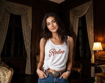 Rodeo Western Tank Top